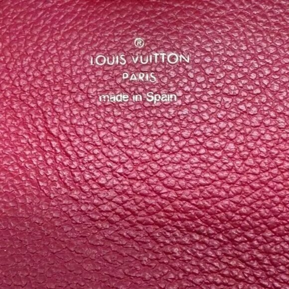 Auth LOUIS VUITTON Portefeuille Metis Scarlet Empreinte Wallet 350-092524 - Picture 5 of 5